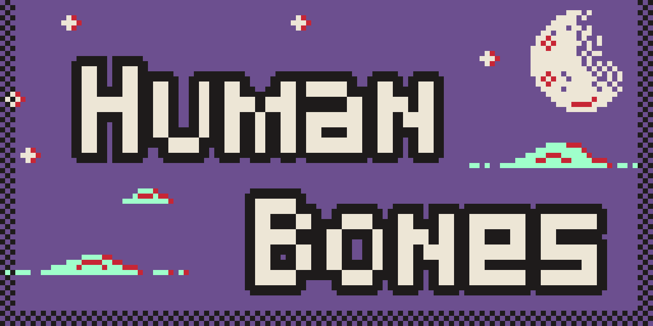 Human Bones Banner